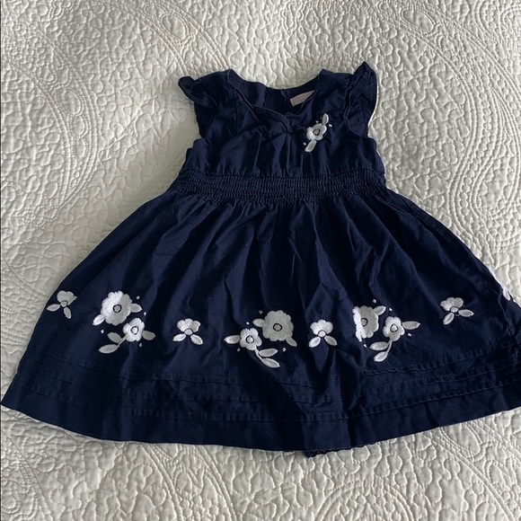 Beautiful Janie and Jack blue dress - Picture 1 of 3